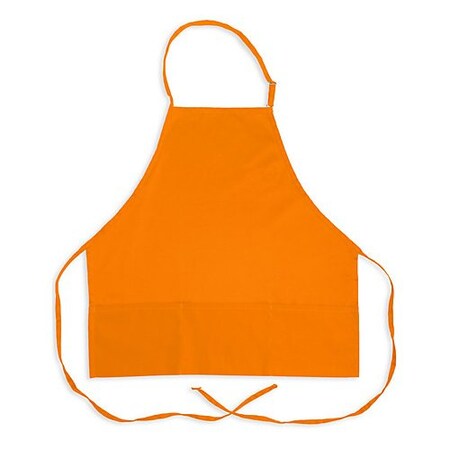 Allpoints Kng 27 In Bib Apron Orange 3 Pocket 1040ORA
